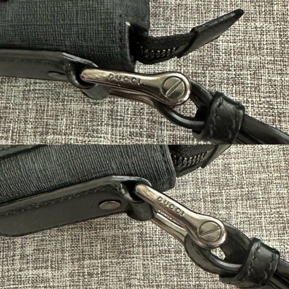 UNISEX 💯Authentic Gucci Supreme Coated Canvas Gg Messenger Crossbody Bag - Picture 10 of 16